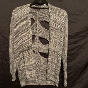 Cut out cardigan